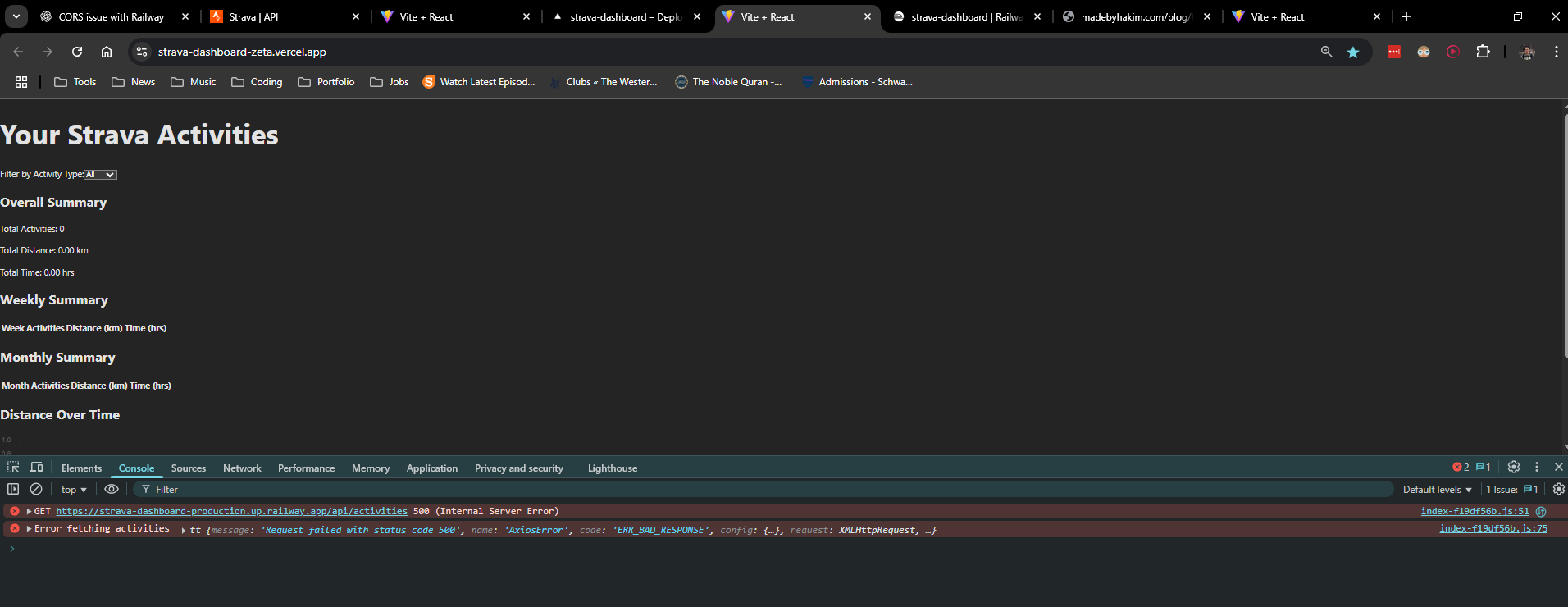 OAuth failure logs